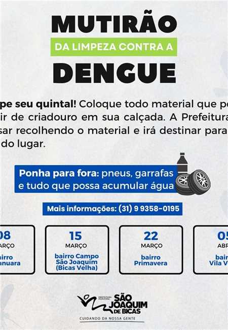 Mutirão contra a Dengue